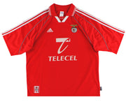 1999-00 Benfica adidas Home Shirt *Mint* XL