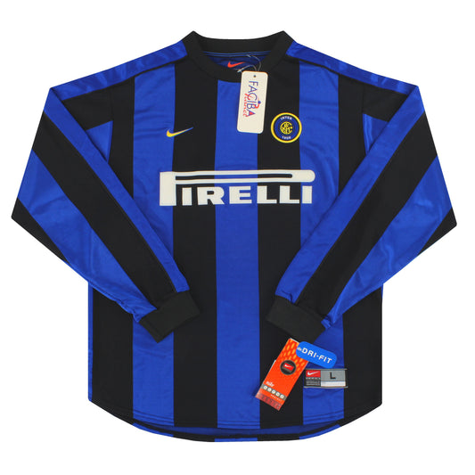 1999-00 Inter Milan Nike Home Shirt L/S *w/tags*