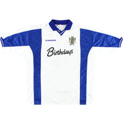 1999-01 Bury Diadora Home Shirt *Mint* XL - Classic Football Kit