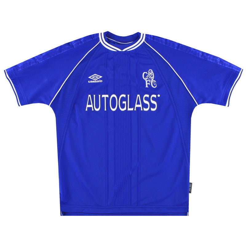 1999-01 Chelsea Umbro Home Shirt XL - Classic Football Kit