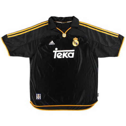 1999-01 Real Madrid adidas Away Shirt XL