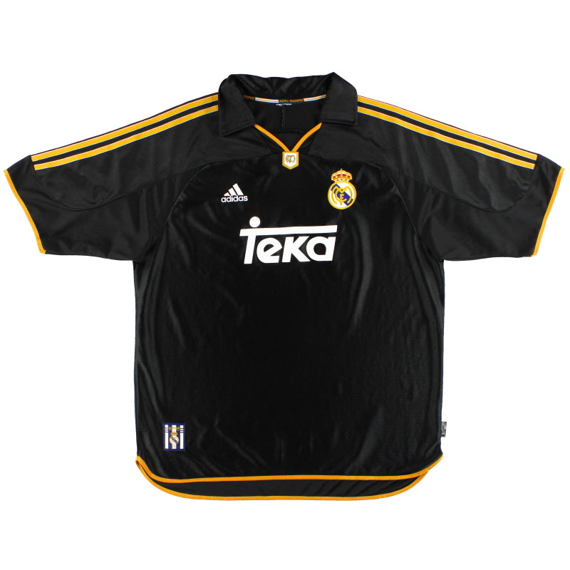 1999-01 Real Madrid adidas Away Shirt XL