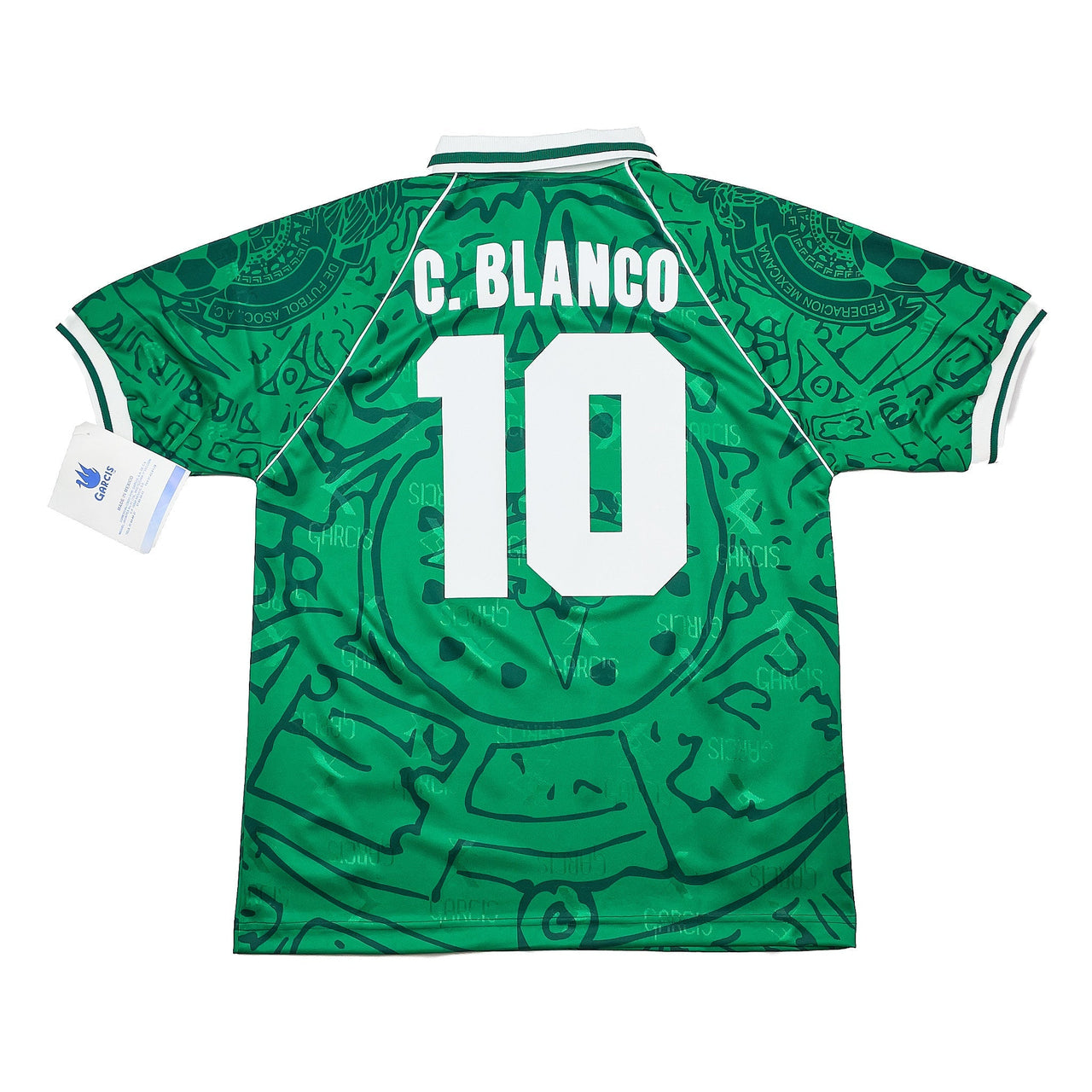 1999/00 MEXICO C.BLANCO #10 *BNWT* HOME SHIRT (M) GARCIS