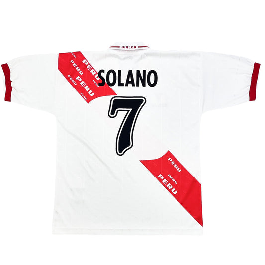 1999/00 PERU SOLANO #7 HOME SHIRT (XL) WALON