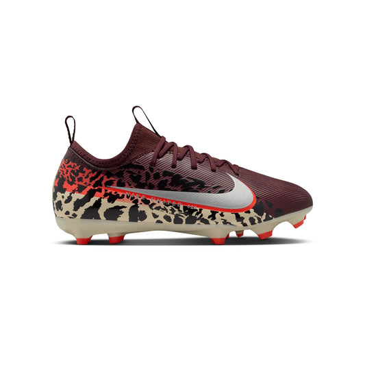 Nike Nike United Mercurial Zoom Vapor 16 Academy FG Jnr Football Boots - Burgundy Crush/Metallic Silver