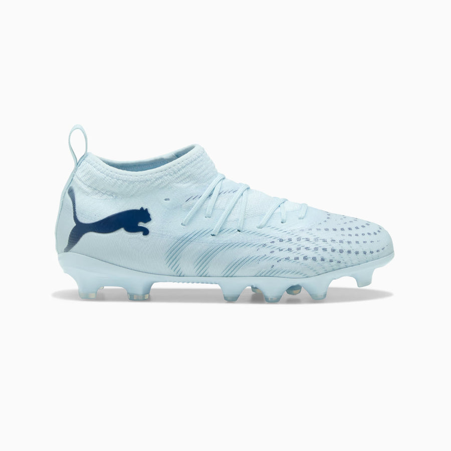 Puma Future 9 Match FG/AG Jnr Football Boots - Icy Blue/Blue Jewel