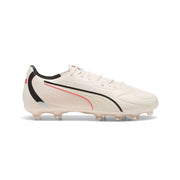 Puma King 20 Match FG/AG Football Boots - Sugared Almond/Puma Black/Ultra Red