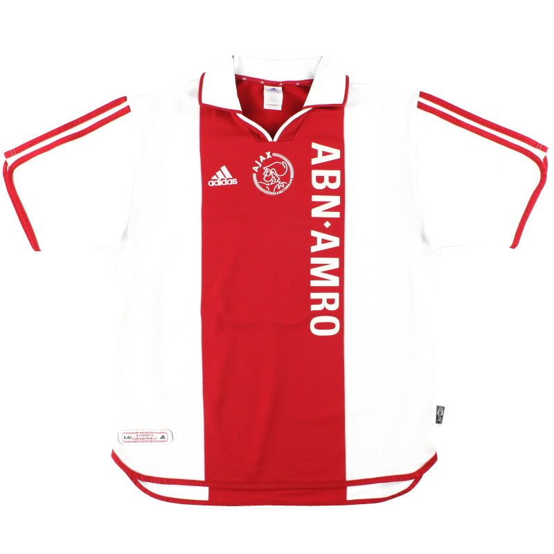 2000-01 Ajax adidas Centenary Home Shirt M