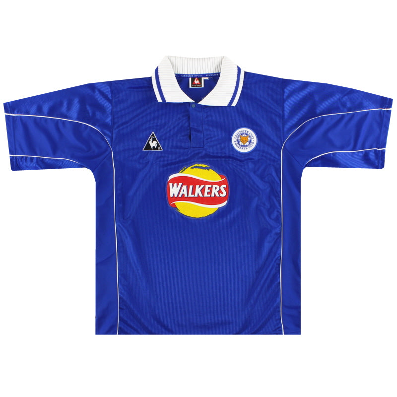 2000-01 Leicester Le Coq Sportif Home Shirt XXXL - Classic Football Kit