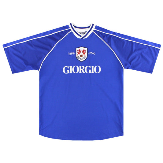 2000-01 Millwall 115th Anniversary Shirt S