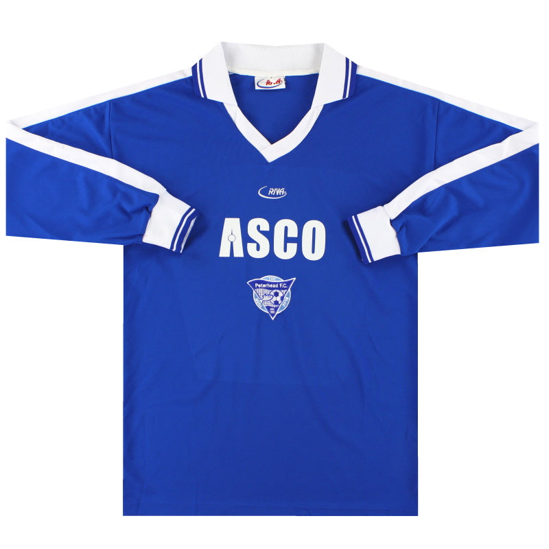 2000-01 Peterhead Home Shirt L/S *As New*