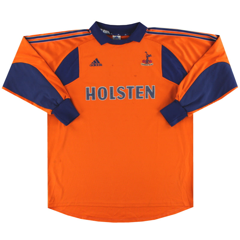 2000-01 Tottenham adidas Goalkeeper Shirt L - Classic Football Kit