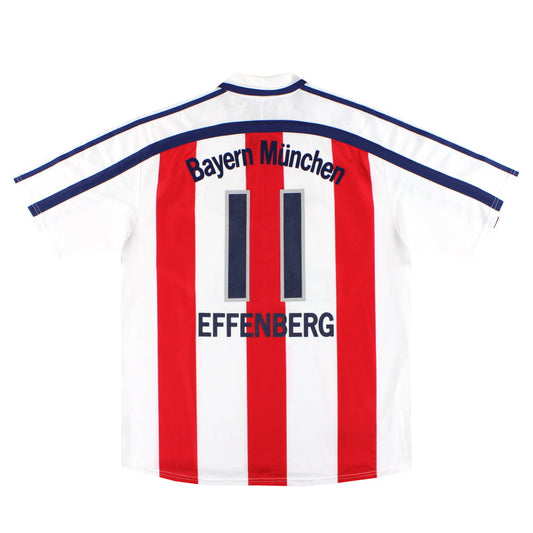 2000-01 Bayern Munich adidas Away Shirt Effenberg #11 XL