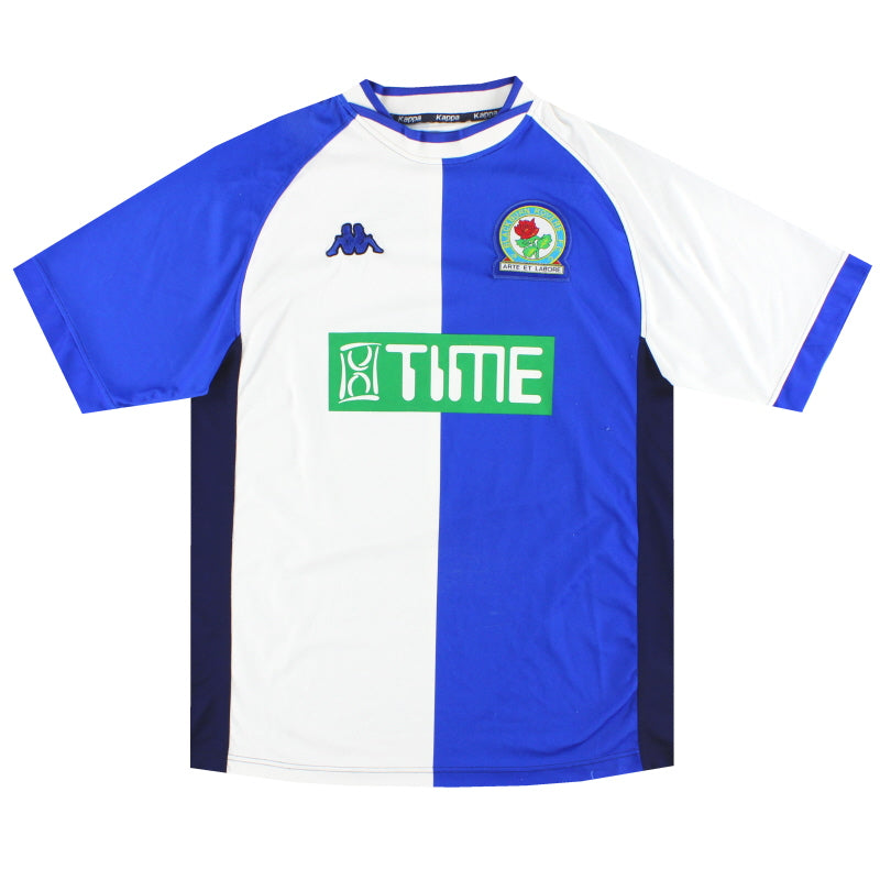 2000-02 Blackburn Kappa Home Shirt L