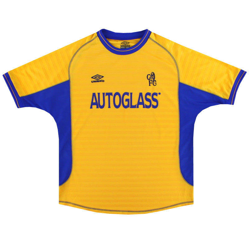 2000-02 Chelsea Umbro Away Shirt XXL - Classic Football Kit