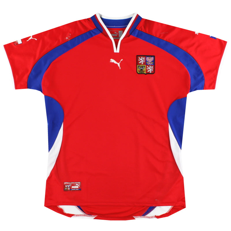 2000-02 Czech Republic Puma Home Shirt XL