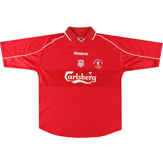 2000-02 Liverpool Reebok 'Cup Winners' Home Shirt *Mint* L