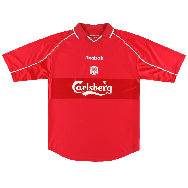 2000-02 Liverpool Reebok Home Shirt *Mint* XL