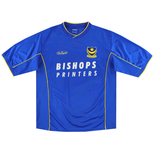 2000-02 Portsmouth Pompey Sports Home Shirt XL