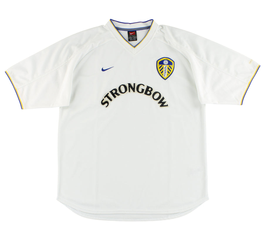 2000-02 Leeds Nike Home Shirt L