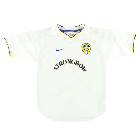 2000-02 Leeds Nike Home Shirt M.Boys