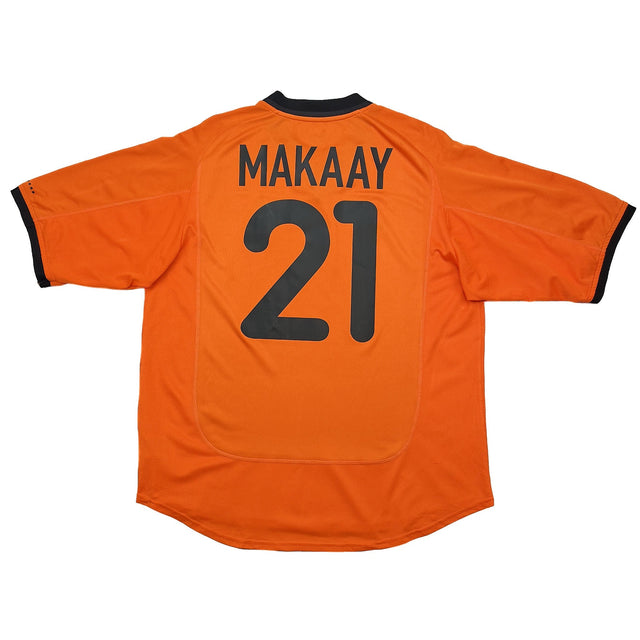 2000/02 Netherlands Makaay #21 Home Shirt (L) Nike