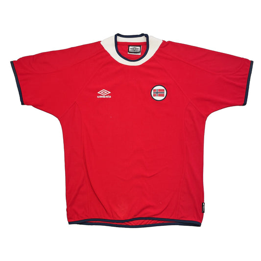 2000/02 Norway Home Shirt (L) Umbro