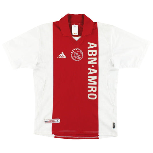 2001-02 Ajax adidas Home Shirt XL