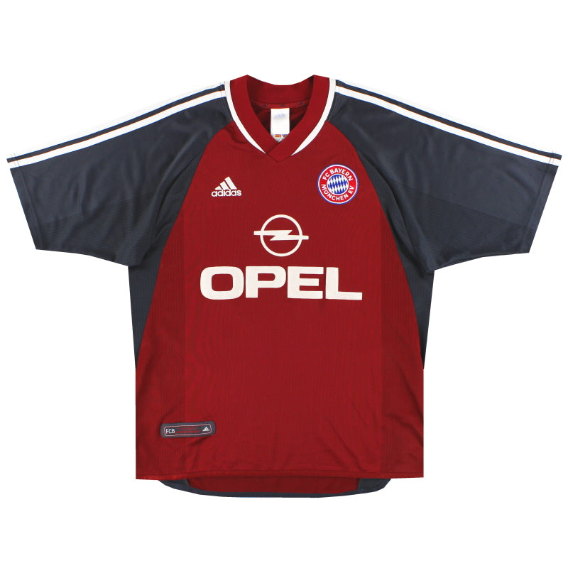 2001-02 Bayern Munich adidas Home Shirt M