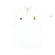 2001-02 Real Madrid adidas Centenary Home Shirt M - Classic Football Kit