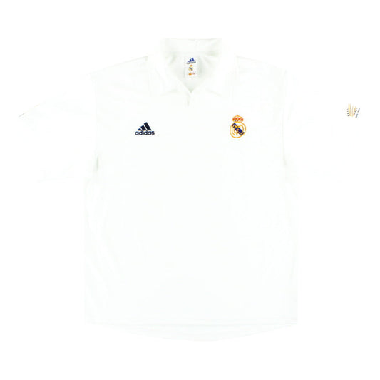 2001-02 Real Madrid adidas Centenary Home Shirt M