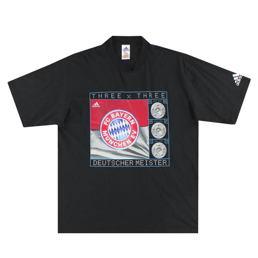 2001-02 Bayern Munich adidas Graphic Tee XL