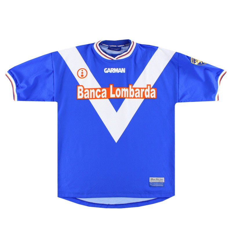 2001-02 Brescia Garman Home Shirt #8 XL