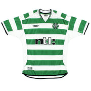 2001-03 Celtic Umbro Home Shirt *Mint* XL - Classic Football Kit