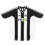 2001-03 Newcastle adidas Home Shirt *Mint* XXL - Classic Football Kit