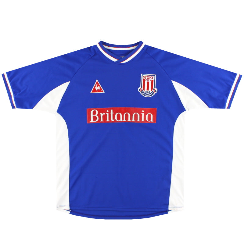 2001-03 Stoke City Le Coq Sportif Away Shirt L - Classic Football Kit