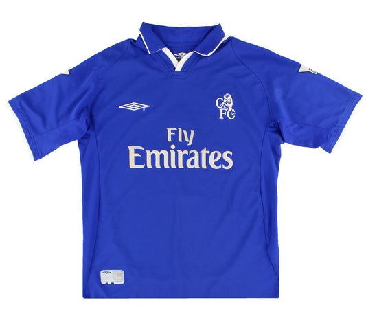 2001-03 Chelsea Umbro Home Shirt Desailly #6 M
