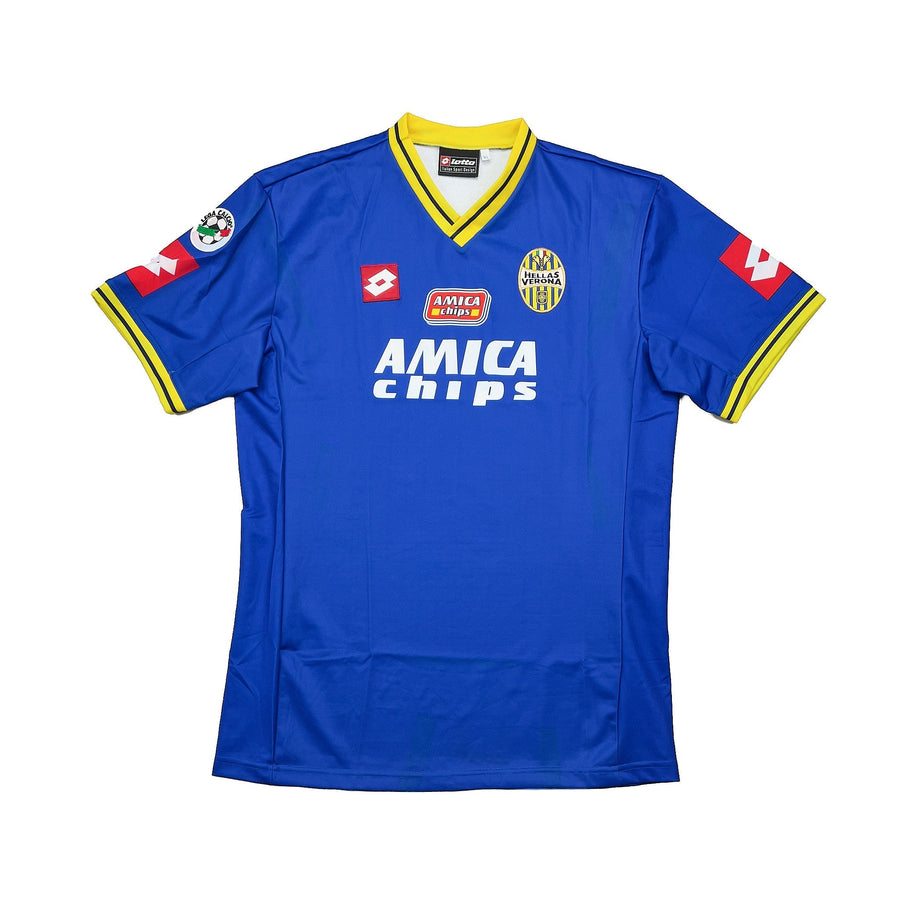 2001/02 Hellas Verona Home Shirt (XL) Lotto