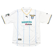 2001/02 Lazio Pancaro #15 *Match Issue* Away Shirt (XL) Puma