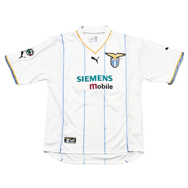 2001/02 Lazio Pancaro #15 *Match Issue* Away Shirt (XL) Puma