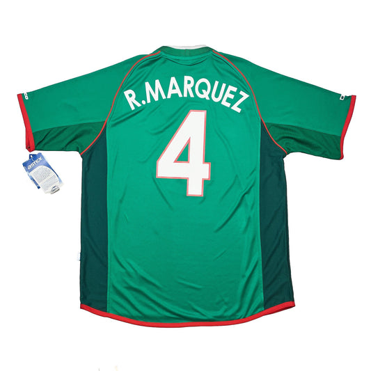 2001/02 Mexico R.Marquez #4 *Bnwt* Home Shirt (XL) Atletica
