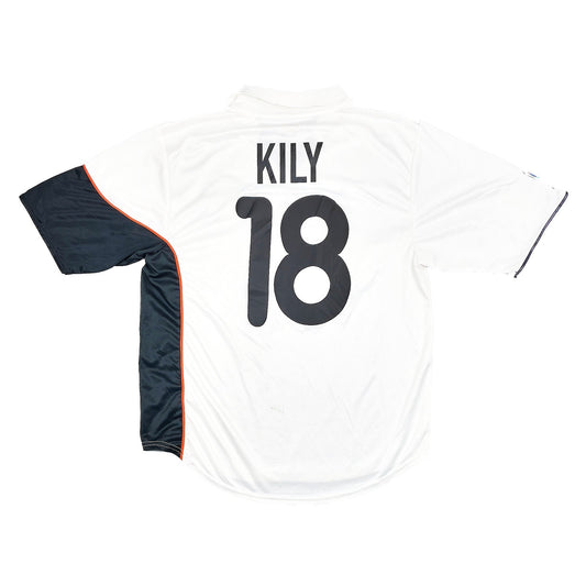 2001/02 Valencia Kily #18 Home Shirt (L) Nike