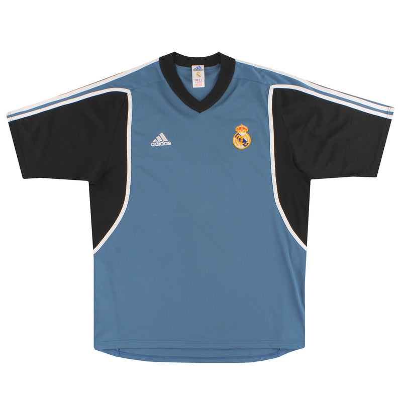2001 Real Madrid adidas Training Shirt L