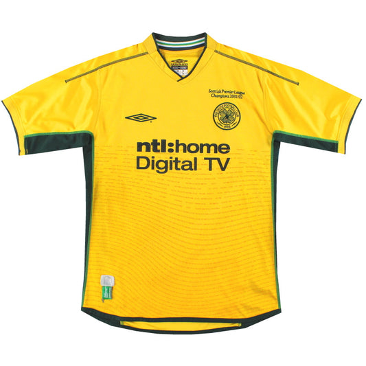 2002-03 Celtic Umbro 'Champions' Away Shirt XL