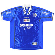 2002-03 FC Luzern Jako Player Issue Home Shirt #15 XL - Classic Football Kit