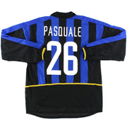 2002-03 Inter Milan Match Issue Home Shirt Pasquale #26 L/S XL