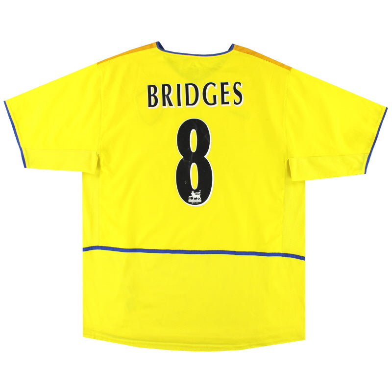 2002-03 Leeds Nike Away Shirt Bridges #8 XL