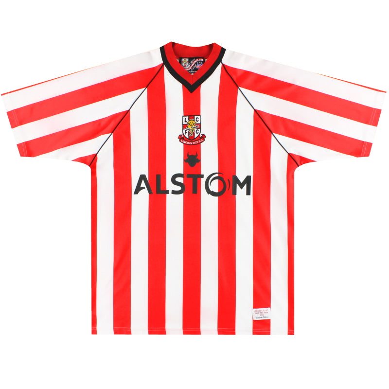 2002-03 Lincoln City Home Shirt XL
