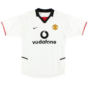 2002-03 Manchester United Nike Away Shirt XXL - Classic Football Kit