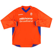 2002-03 Rangers Diadora Away Shirt L/S *Mint*